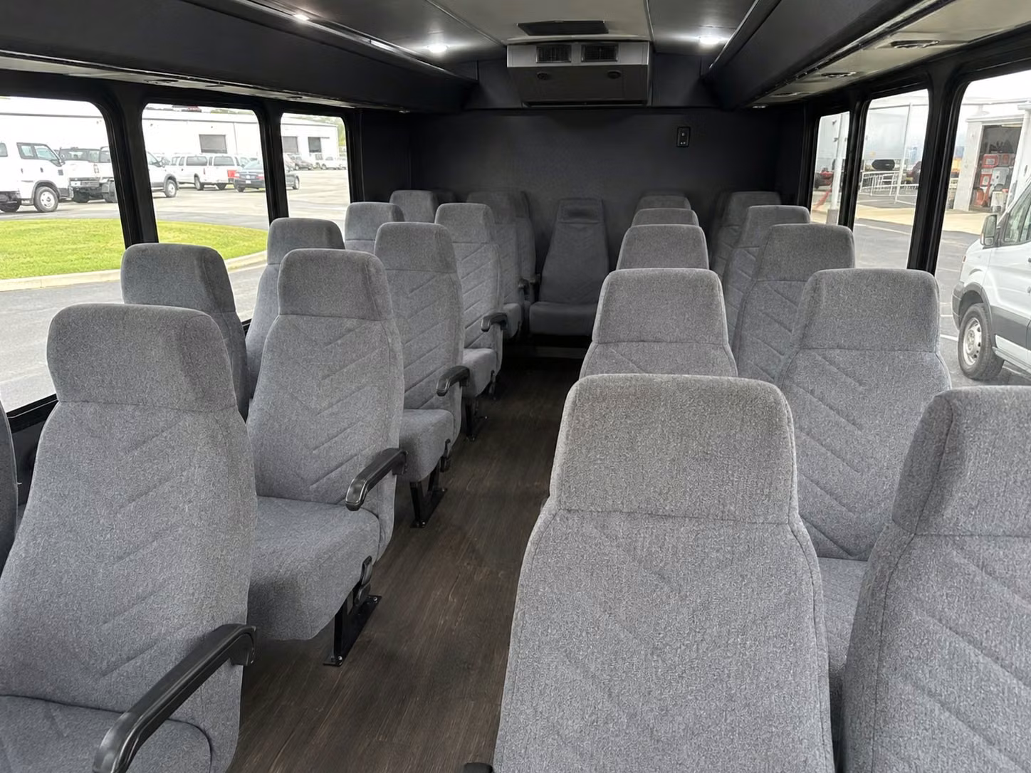 15 passenger minibus inside