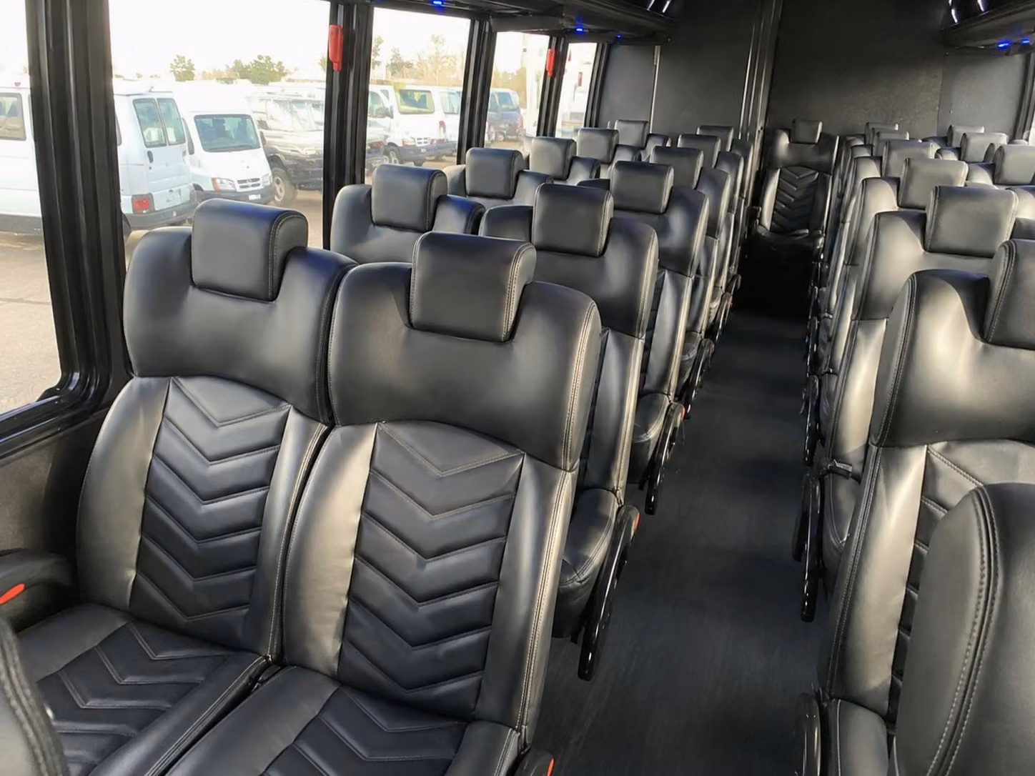 20 passenger minibus inside