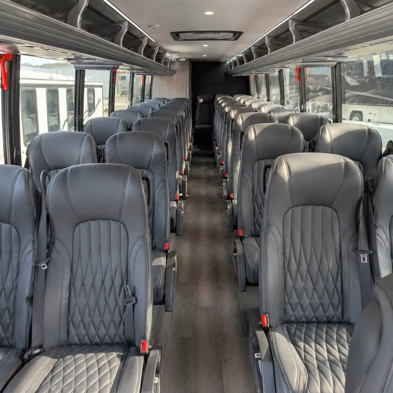 30 passenger minibus interior