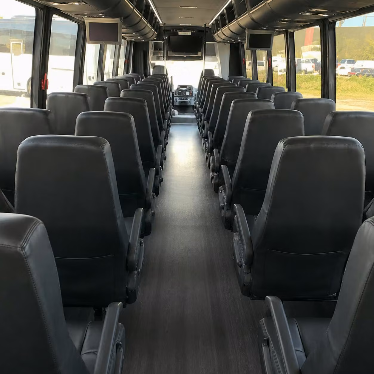 35 passenger minibus inside