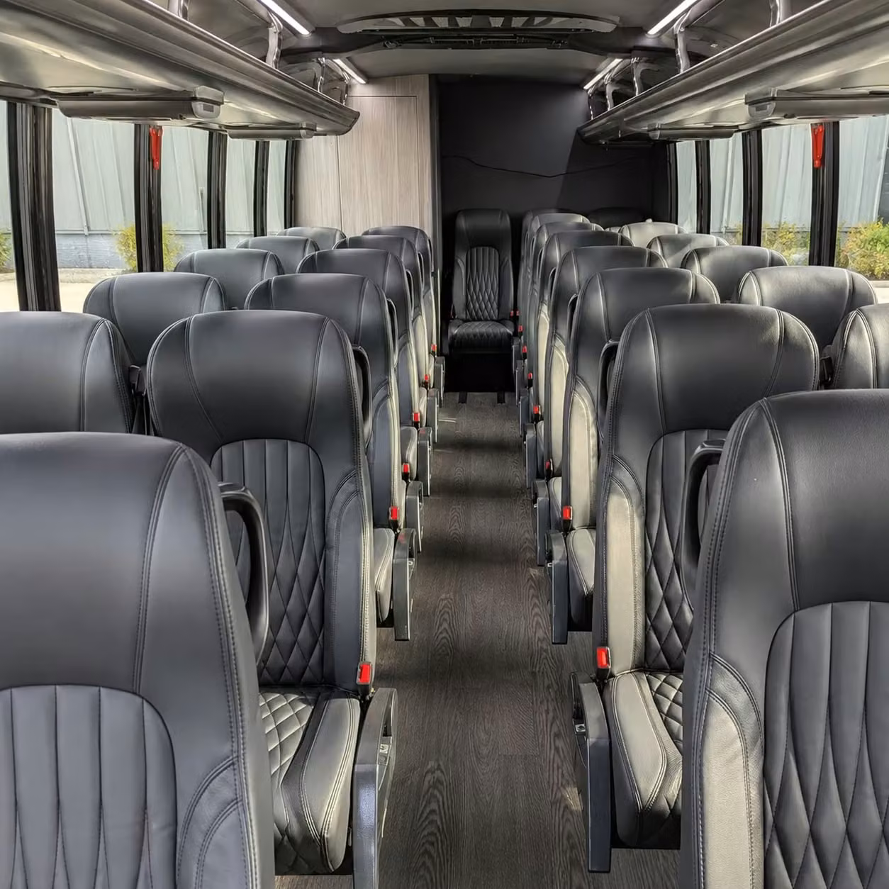 35 passenger minibus interior