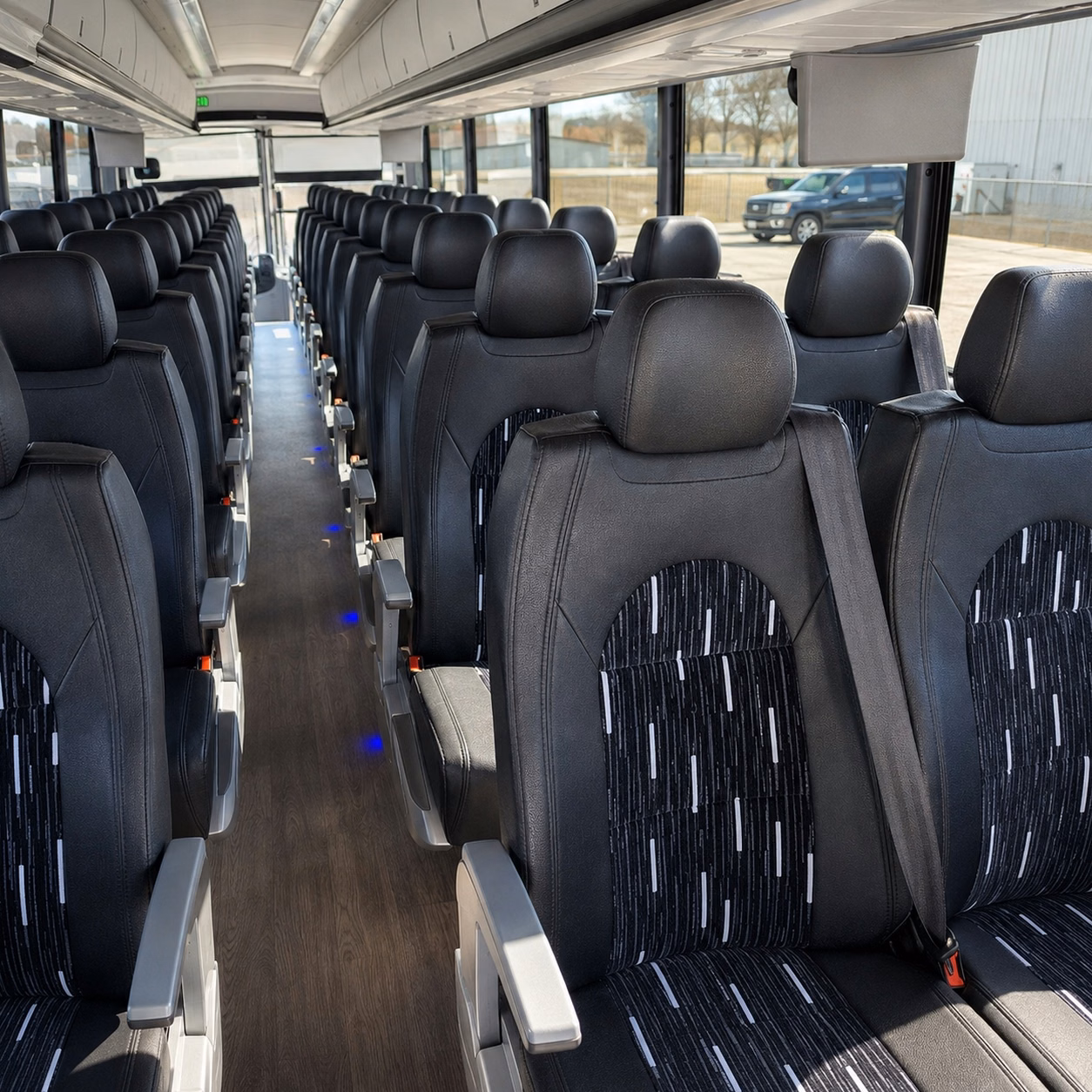 how bus type and vehicle size change charter bus prices in san mateo california