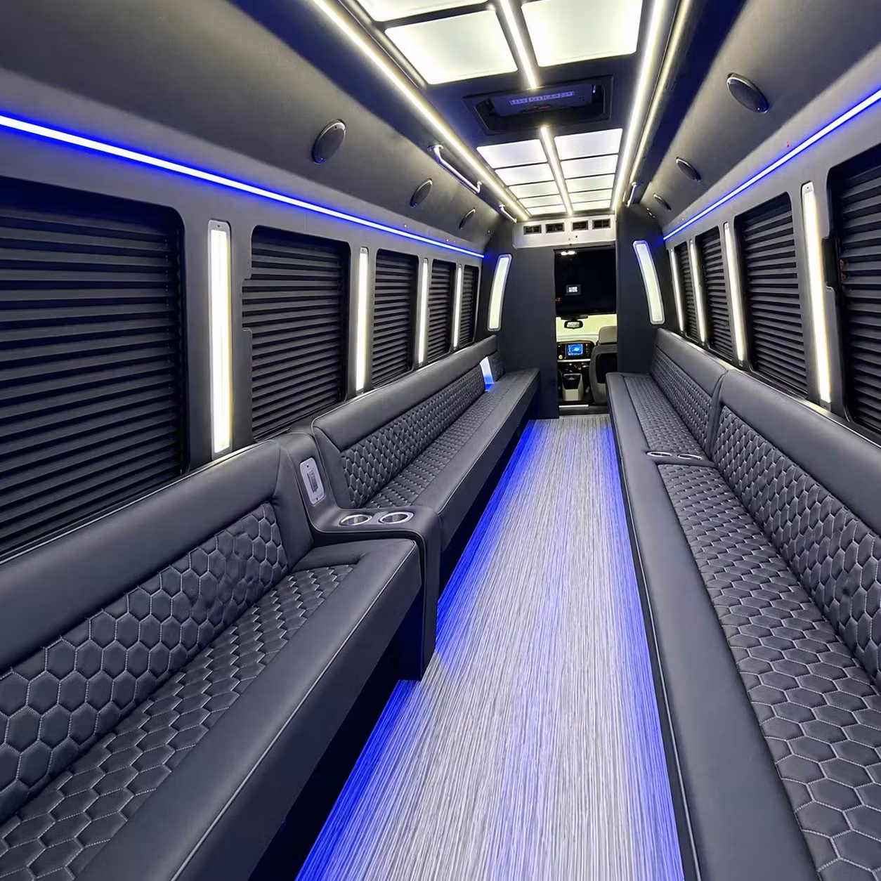 party bus interior