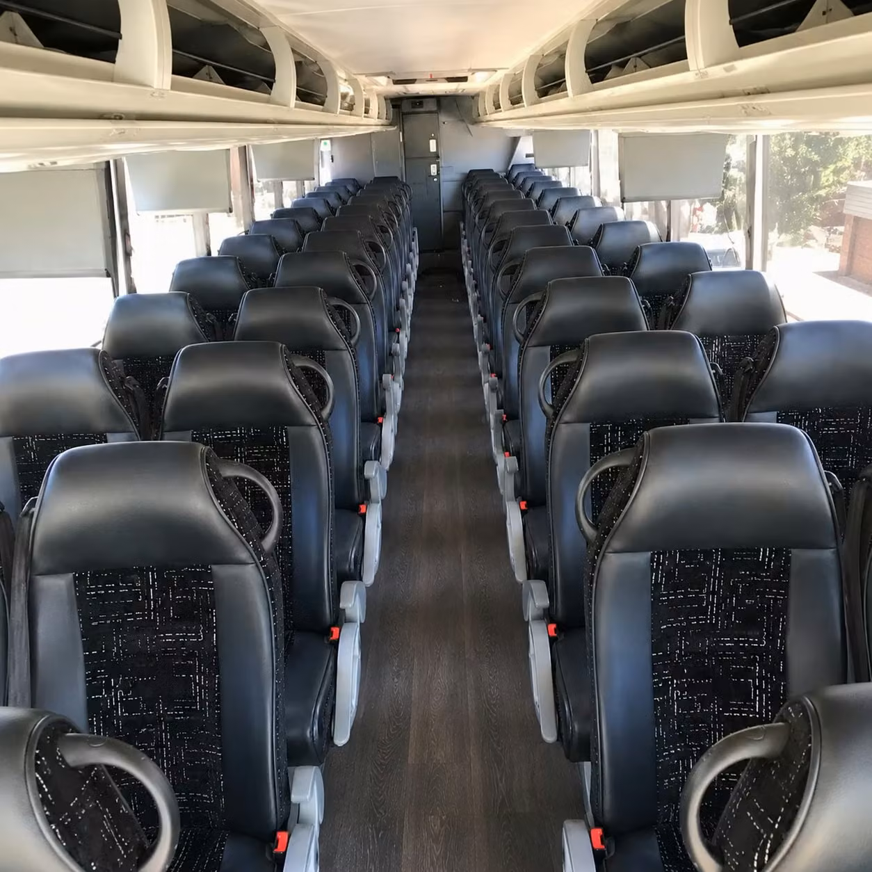 san mateo charter bus interior
