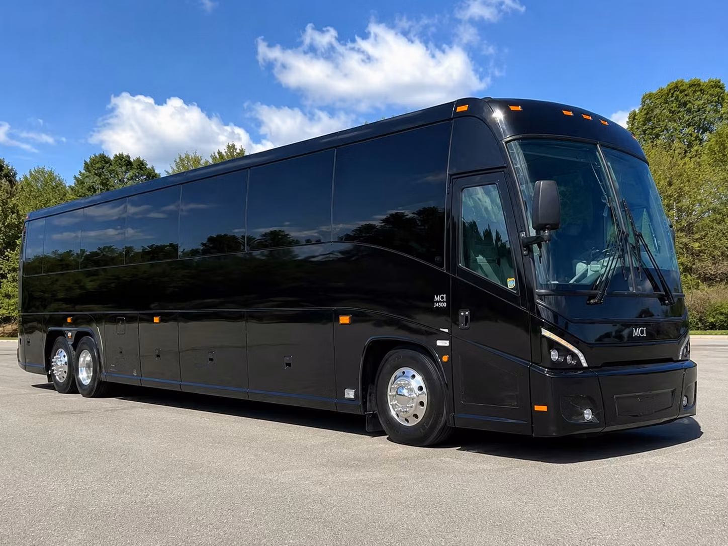 san mateo charter bus rental exterior
