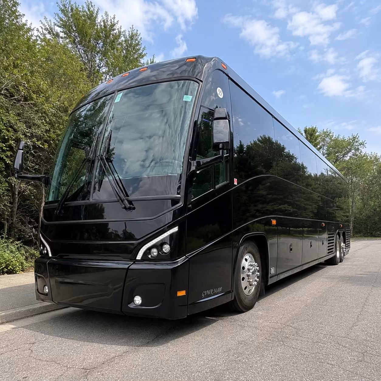 san mateo charter bus rental fleet