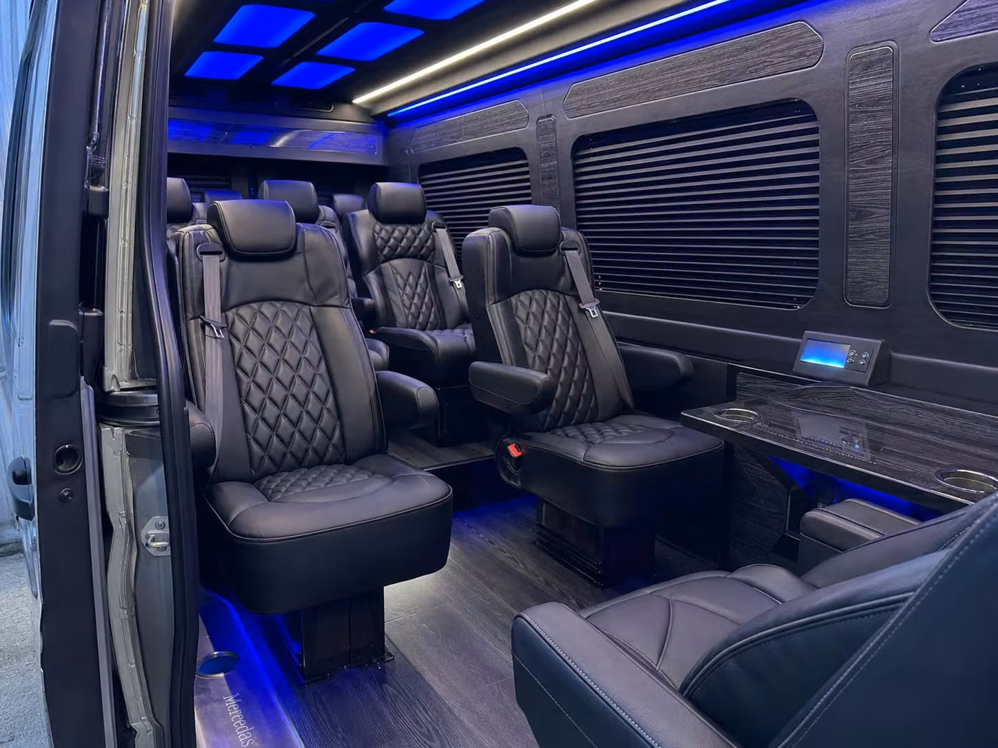 sprinter van transportation for groups and events across san mateo