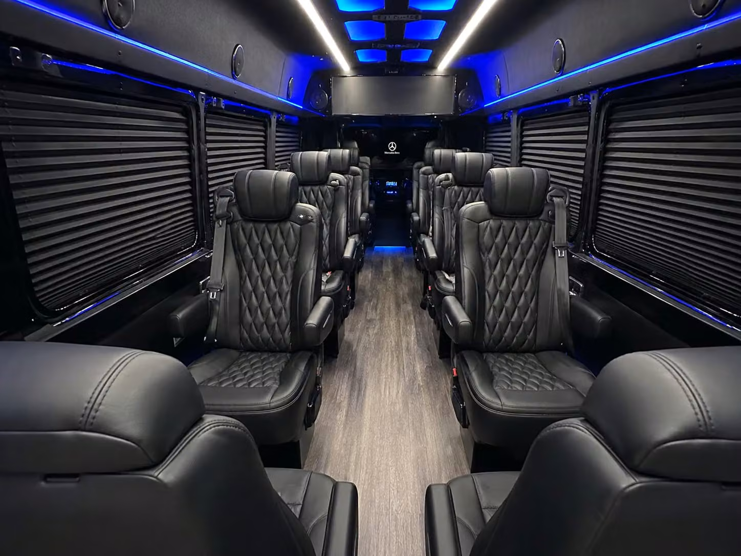 sprinter van with driver interior