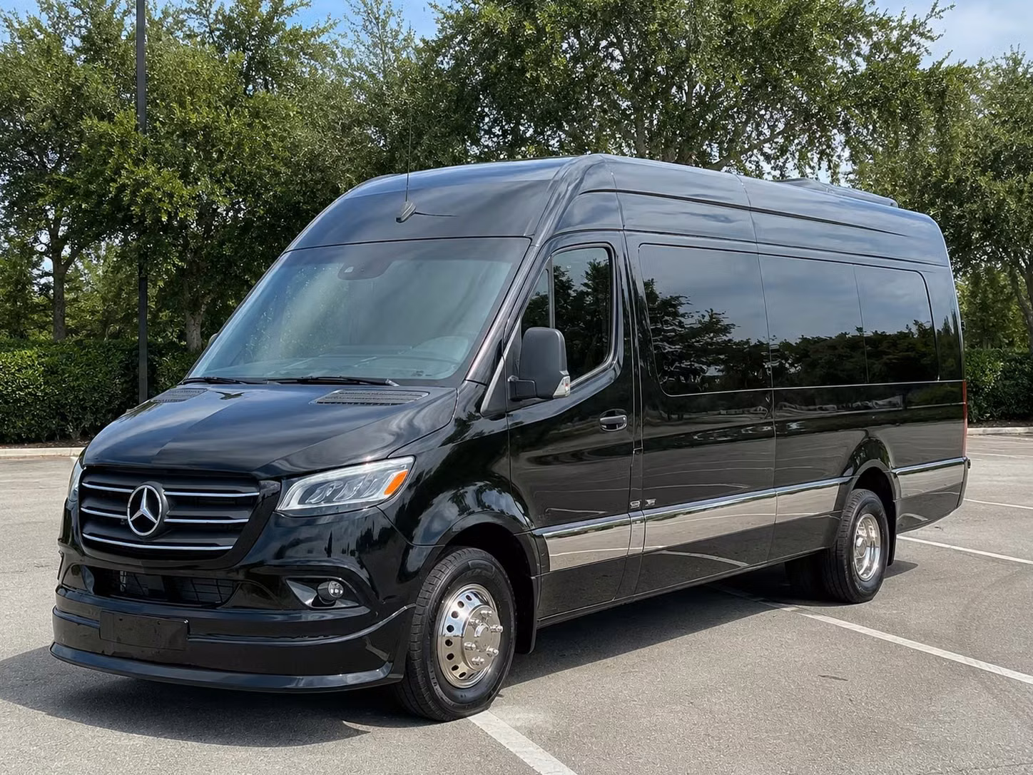 sprinter van with driver